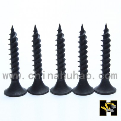 Fine thread  phosphated  drywall screws