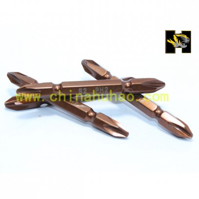 Bronze surface  drive bits