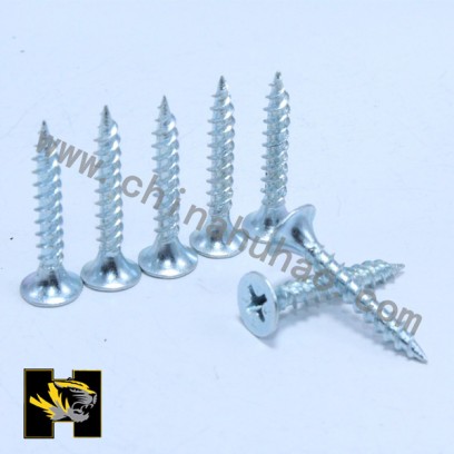 Zinc galvanized drywall screws