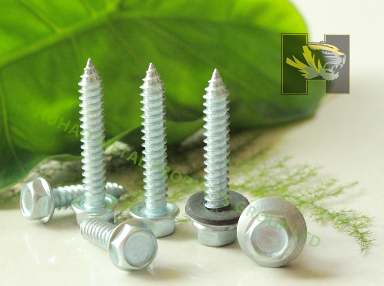 Tapping Screw,Self Tapping Screw,Hex Head Self Tapping Screw,Fasteners Screw,Galvanized Self Tapping Screw