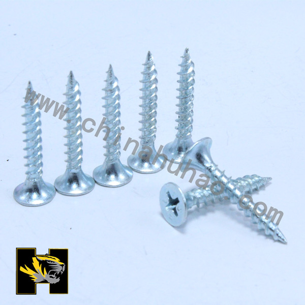 Zinc galvanized drywall screws